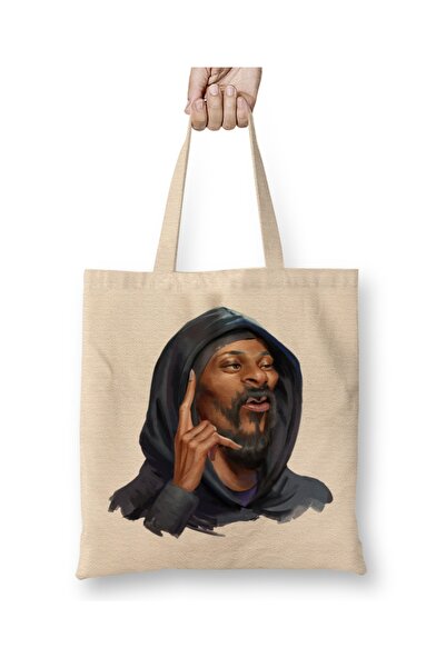 Baskı Dükkanı Snoop Dogg fotografija iz policijskog dosijea 01 Tkanina Torba ...