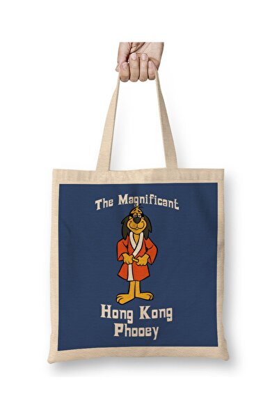 Baskı Dükkanı حقيبة هونج كونج فوي الرائعة ذات المقبض الطويل