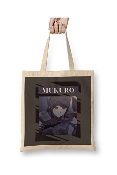 Baskı Dükkanı Mukoro Danganronpa tkanina Torba duga Sa ručkom