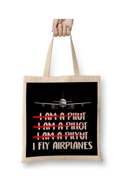 Baskı Dükkanı Slatka i smešna majica "Ja letim avionima, pilotska šala, letač...