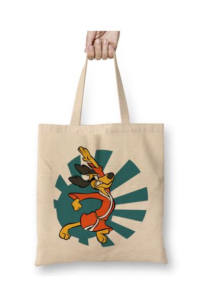 Baskı Dükkanı Rising Sun Hong Kong Phooey υφασμάτινη τσάντα με μακριά λαβή