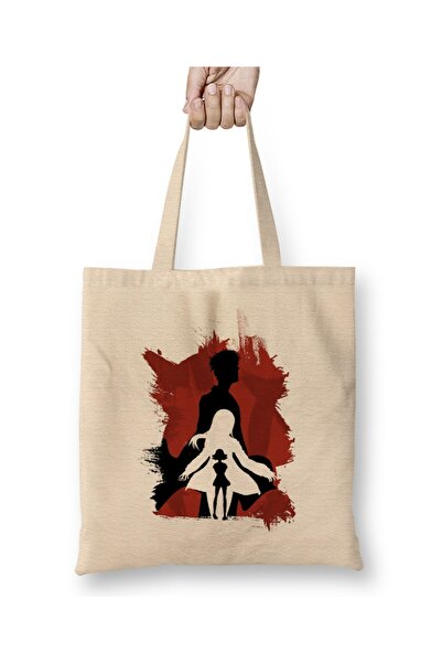 Baskı Dükkanı Steins Gate The Time Traveler Сумка без ручок з довгими ручками