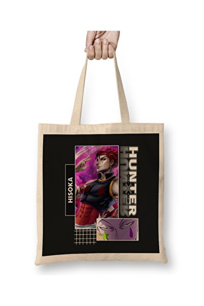 Baskı Dükkanı Hunter X Hunter Hisoka tkanina Torba duga Sa ručkom