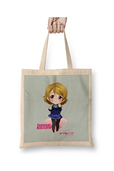 Baskı Dükkanı Hanayo Koizumi - Love Live υφασμάτινη τσάντα με μακριά λαβή