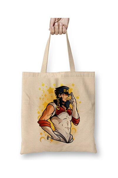 Baskı Dükkanı Jojo Bizarre Adventure Jotaro The Star Сумка без ручок з довгими ручками