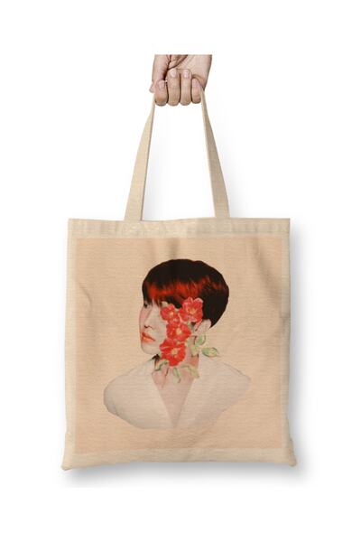 Baskı Dükkanı Bts Hoseok tkanina Torba dugačka Sa ručkom