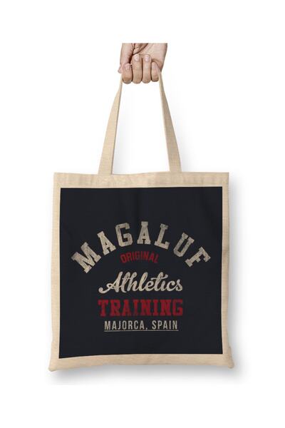 Baskı Dükkanı Magaluf originalna atletička trening odjeća Torba duga Sa ručkom