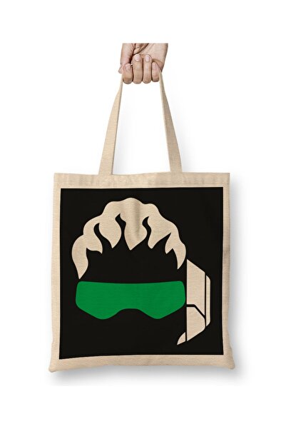 Baskı Dükkanı Lucio Head Logo Overwatch Tkanina Torba Duga Sa ručkom