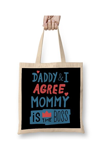 Baskı Dükkanı Мама - головна Беза пакета з довгими ручками