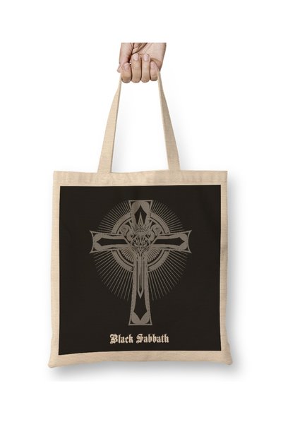 Baskı Dükkanı Torba sa simbolom Black Sabbath Torba duga Sa ručkom