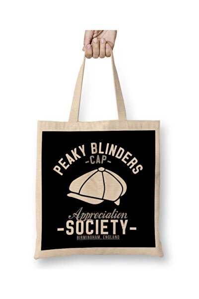 Baskı Dükkanı Društvo za ceni Peaky Blinders kapa, Birmingem, tkanina Torba d...