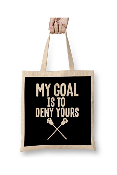 Baskı Dükkanı Moj cilj je da osujetim vaš. Lakros golman, odbrambeni igrač, t...