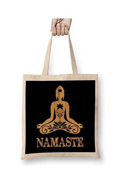 Baskı Dükkanı Namaste joga torba sa dugom ručkom