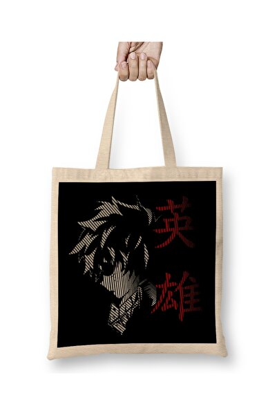 Baskı Dükkanı Midoriya Izuku Heroj Mira Tkanina Torba Duga Sa ručkom