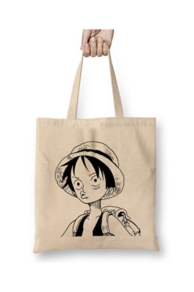 Baskı Dükkanı Luffy One Piece Luffy Manga Tkanina Torba Duga Sa ručkom