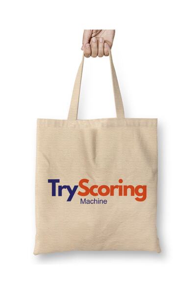 Baskı Dükkanı Ragbi unija Try Scoring Machine Logo Tkanina Torba Dugačka Sa r...