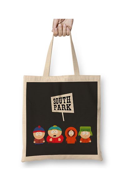 Baskı Dükkanı South Park 014 υφασμάτινη τσάντα με μακριά λαβή