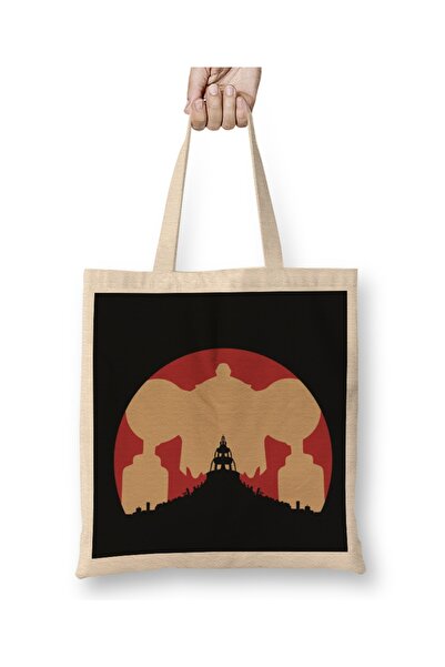 Baskı Dükkanı One Piece Anime Cyborg Hometown Cloth Torba Long Sa ručkom