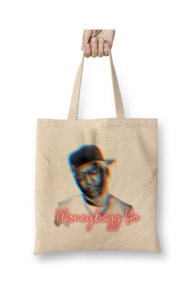 Baskı Dükkanı Moneybagg Yo GIFT ART Tkanina Torba Duga Sa ručkom