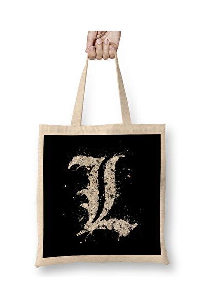 Baskı Dükkanı Death Note - L 01 Tkanina Torba Duga Sa ručkom