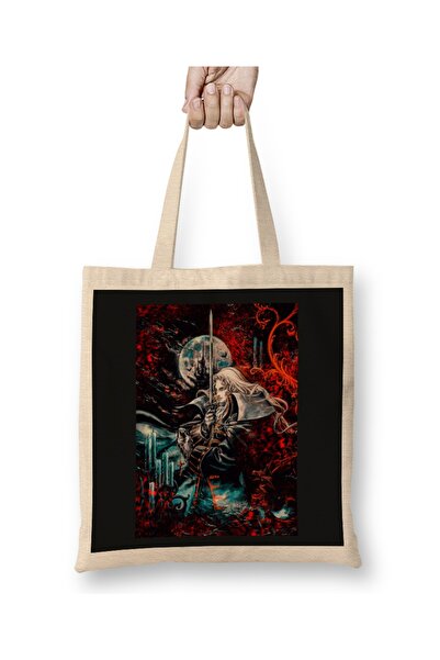 Baskı Dükkanı Alucard Vampire Night Symphony Tkanina Torba Duga Sa ručkom