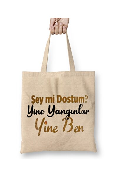 Baskı Dükkanı Šta je to, prijatelju? Opet je vatra, ja sam tkanina Torba duga...