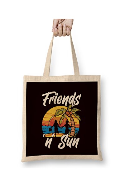 Baskı Dükkanı Sun Friends Island Odmor Plaža Sunčanje Tkanina za sunčanje Tor...