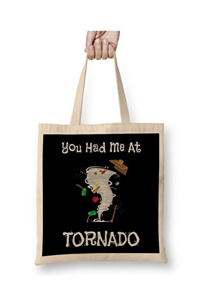 Baskı Dükkanı Zavoleo si me rečju "tornado" - smešna majica sa igricom o loše...