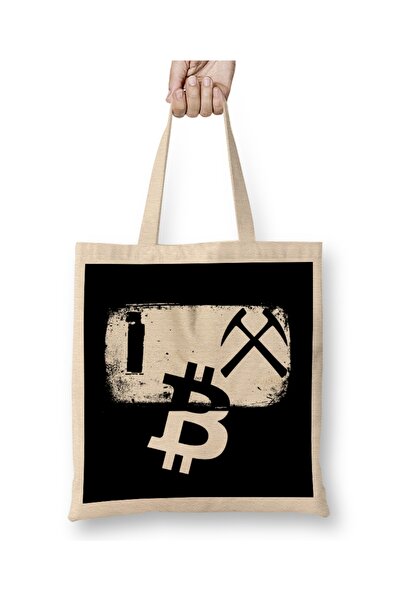 Baskı Dükkanı I Mine Bitcoin Novitet Igračka BTC Rudarenje i Trgovina Tkanina...