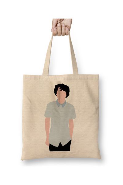 Baskı Dükkanı Finn Wolfhard tkanina Torba duga Sa ručkom