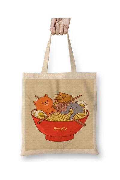 Baskı Dükkanı Dugina Blackmore tkanina Torba duga Sa ručkom