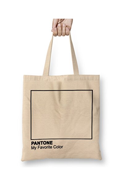 Baskı Dükkanı Pantone tkanina Torba duga Sa ručkom