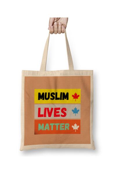 Baskı Dükkanı Muslimanski životi su važni Kanada Zaustavite rasizam - Zaustav...
