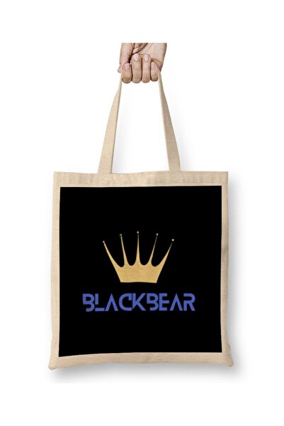 Baskı Dükkanı Blackbear tkanina Torba duga Sa ručkom