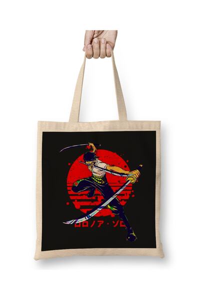 Baskı Dükkanı Zoro One Piece Roronoa Zoro odeća Torba duga Sa ručkom