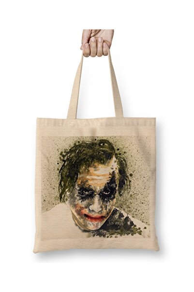 Baskı Dükkanı حقيبة جوكر 014 قماش بيد طويلة