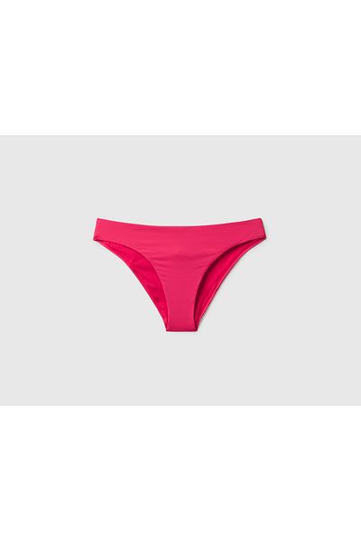 United Colors of Benetton Women's Neon Pink Bikini Bottom Red-Violet Color