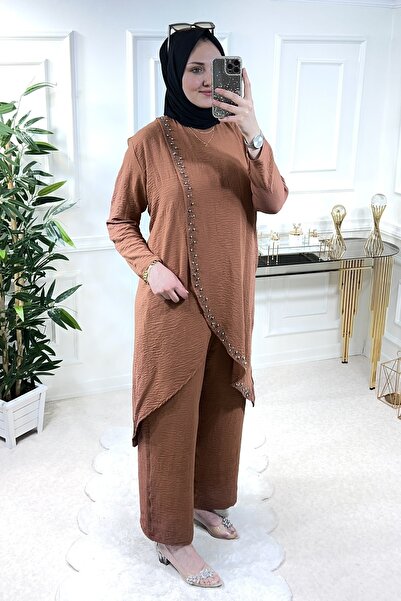 Aşkı Endam Σετ Şimal Plus Size Stone - Κρεμμύδι