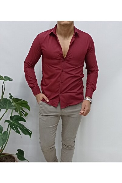 YNGMENCLASS Slimfit Dar Kesim Takım Elbise Gömleği