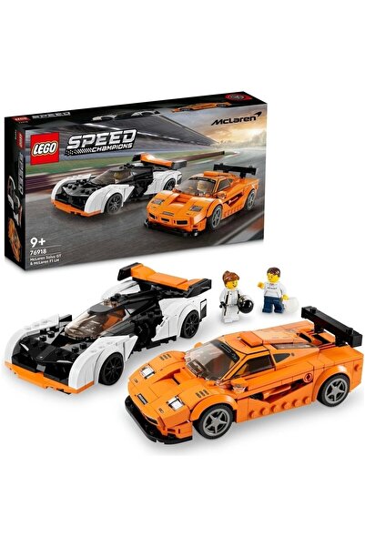 LEGO JustForFun ® Speed Champions Mclaren Solus Gt Ve Mclaren F1 Lm 76918 (581 Parça)