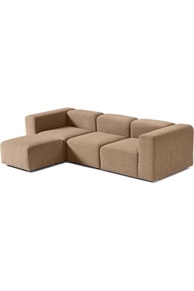 S Home Design Concept Pietro 4 Modül Modüler Kanepe Köşe Koltuk Takımı, Teddy...