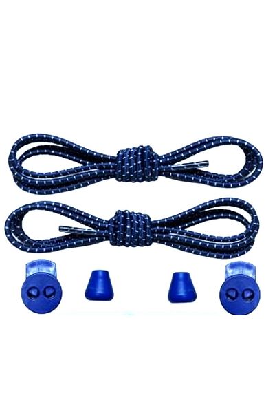 Mater 100 Cm Smart Sports Shoe Laces Navy Blue