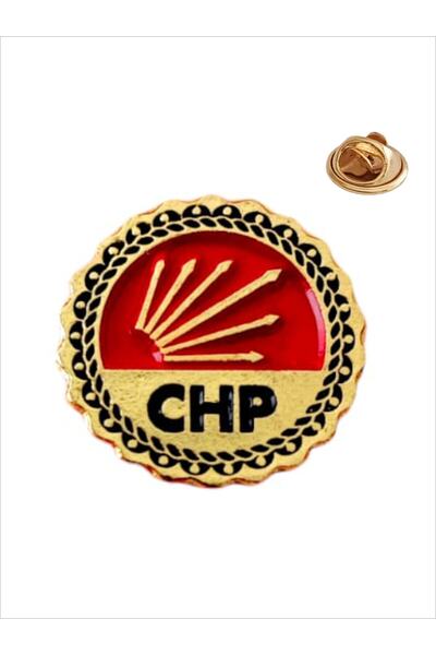 YÖRÜK TASARIM CHP ''Cumhuriyet Halk Partisi'' YAKA ROZETİ