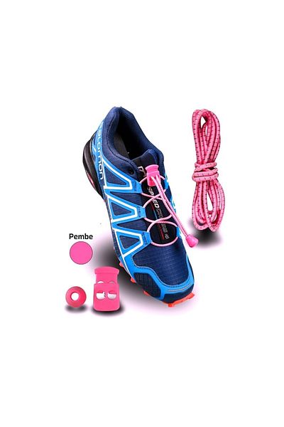 Mater 100 Cm Smart Sports Shoe Laces Pink