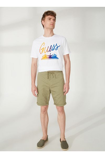Lee Regular Fit Khaki Men's Shorts L231406801_chino Shorts
