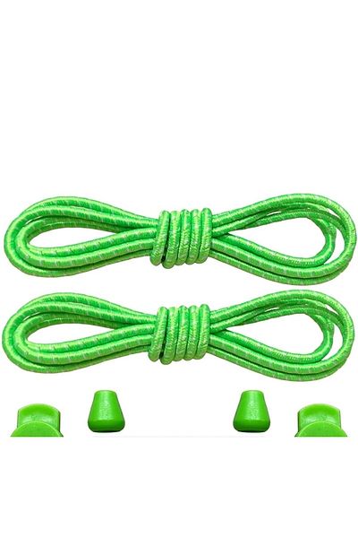 Mater 100 Cm Smart Sports Shoe Laces Phosphor Green