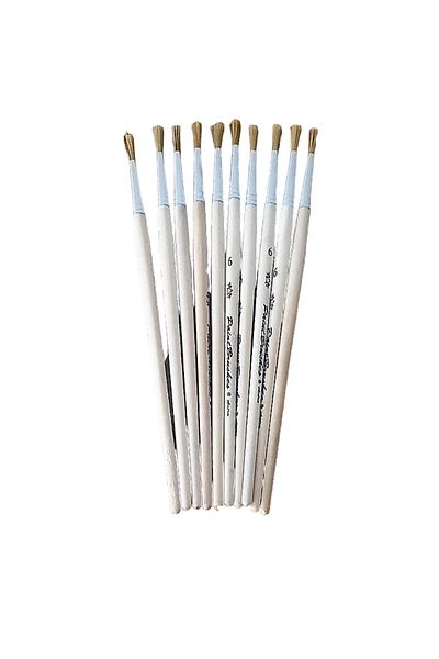 m1 art Pen Brush NO:6 - 10 PCS