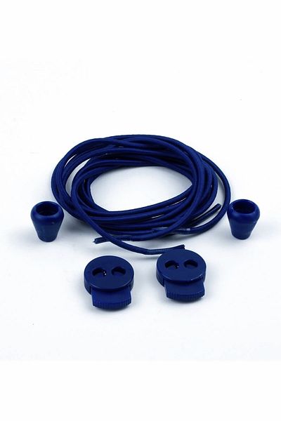 Mater 100 Cm Smart Sports Shoe Laces Flat Navy Blue