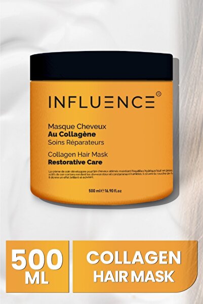 INFLUENCE Kolajen Saç Maskesi | Yıpranma Ve Koparak Dökülmelere Karşı