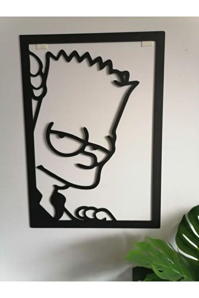 KLES TABLĂ DE DESENE ANIMATE BART SİMPSON TABLĂ DECORATIVĂ CAMERĂ DE COPII TA...